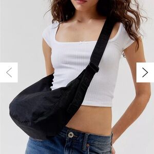 Black -Medium Baggu Crossbody Bag